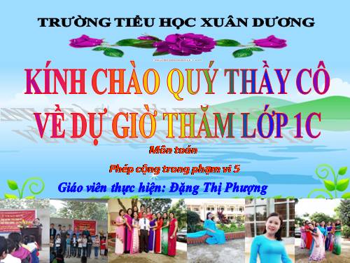 Phép cộng trong phạm vi 5