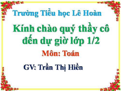 Phép cộng trong phạm vi 10