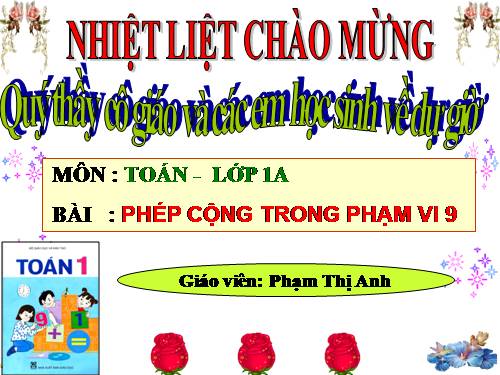 Phép cộng trong phạm vi 9