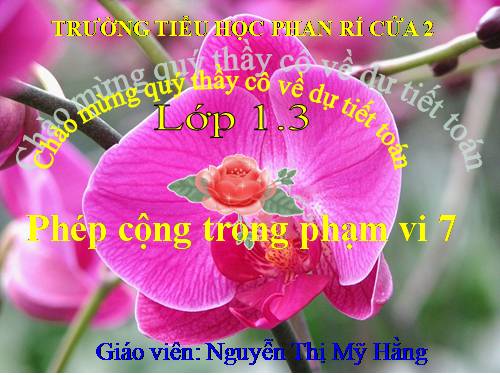 Phép cộng trong phạm vi 7