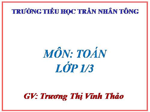 Phép cộng trong phạm vi 5