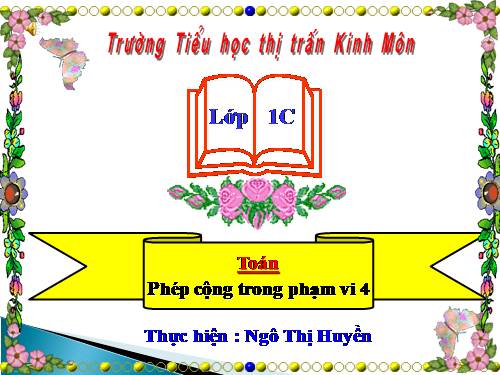 Phép cộng trong phạm vi 4