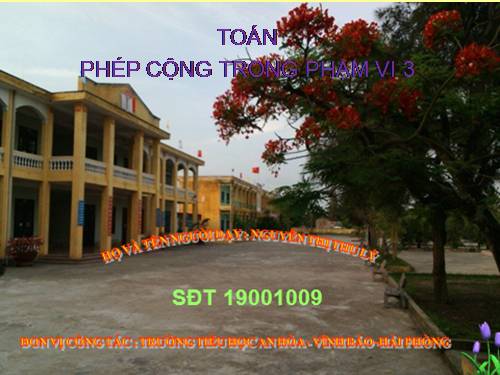 Phép cộng trong phạm vi 3