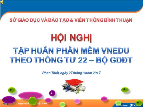 Tập huấn sử dụng phần mềm vnEdu