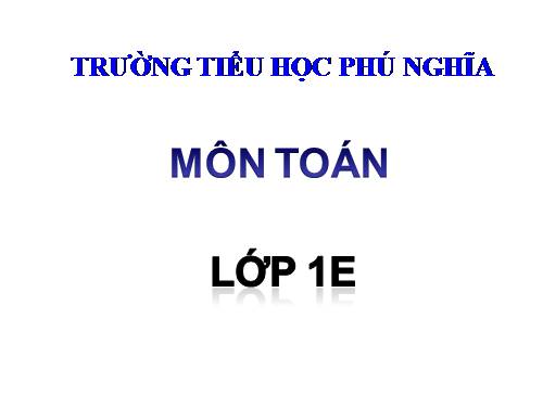 Ôn tập: Các số đến 100