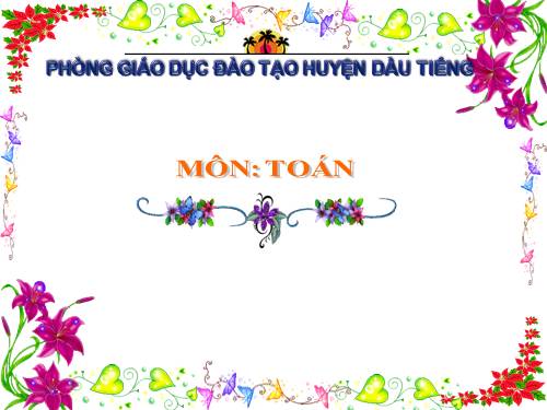 Ôn tập: Các số đến 10