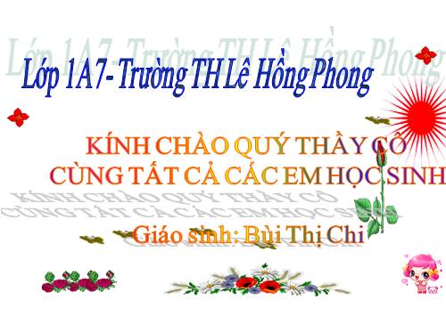 Các ngày trong tuần lễ