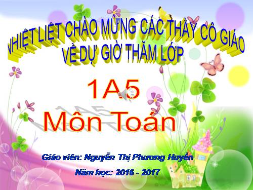 Phép trừ trong phạm vi 100 (trừ không nhớ)