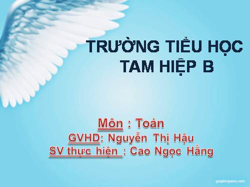 Trừ các số tròn chục