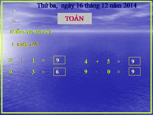 Phép cộng trong phạm vi 10