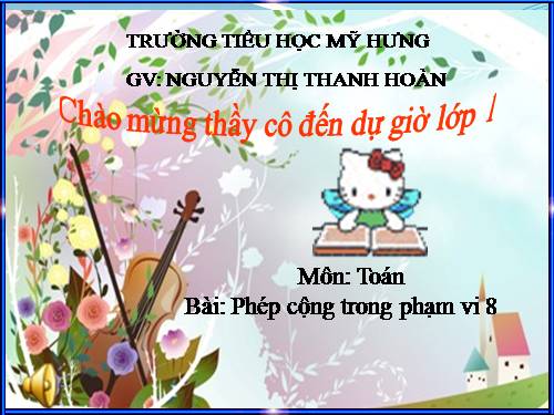 Phép cộng trong phạm vi 8