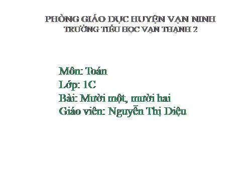 Mười một, mười hai