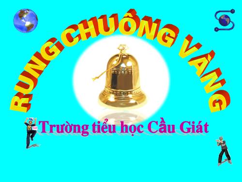 Rung chuông vàng Toan5 Bài 25 VNEN