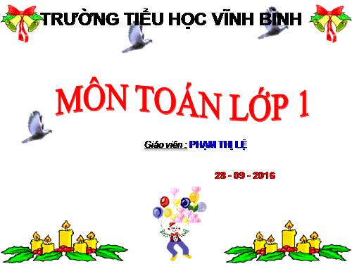 Phép trừ trong phạm vi 3