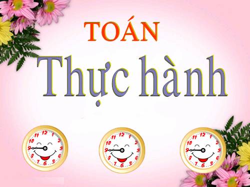 Đồng hồ. Thời gian