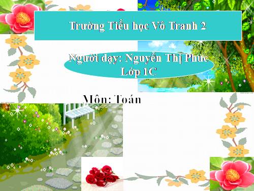 Cộng, trừ (không nhớ) trong phạm vi 100