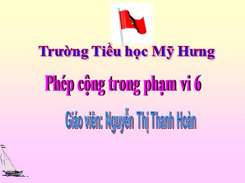 Phép cộng trong phạm vi 6