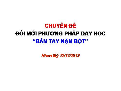 Chuyên đề BTNB