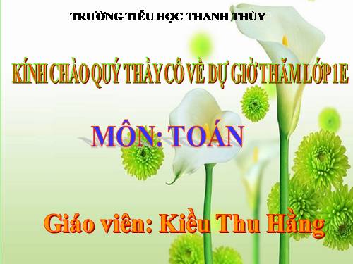 Phép trừ trong phạm vi 3