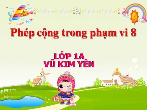 Phép cộng trong phạm vi 8