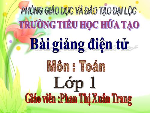 Phép trừ trong phạm vi 5