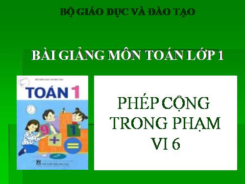 Phép cộng trong phạm vi 6