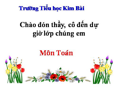 Phép trừ trong phạm vi 5