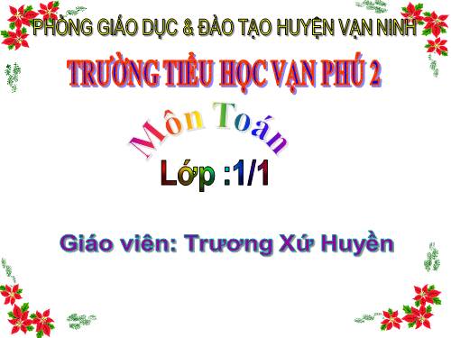 Bảng các số từ 1 đến 100