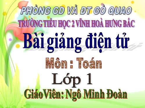 Phép cộng trong phạm vi 6