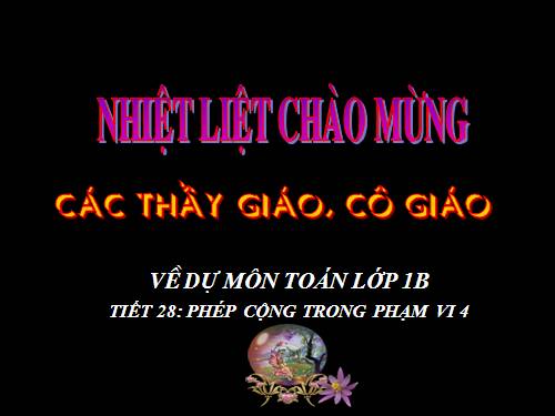 Phép cộng trong phạm vi 4