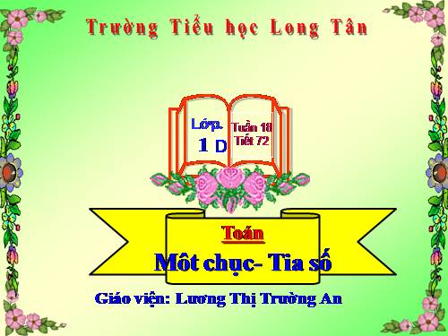 Một chục. Tia số