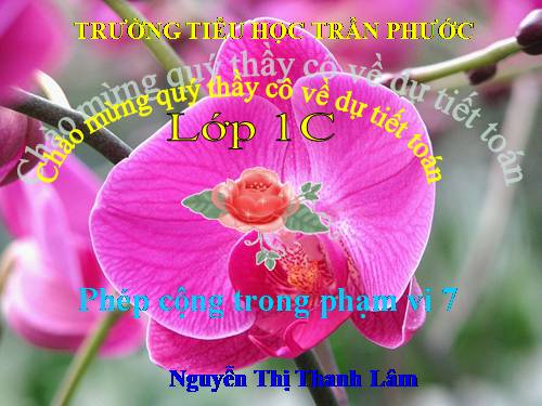 Phép cộng trong phạm vi 7