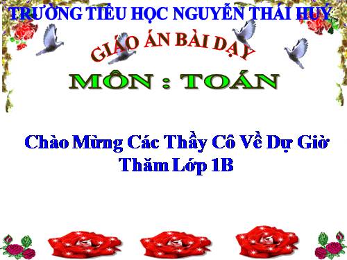 Bảng cộng và bảng trừ trong phạm vi 10