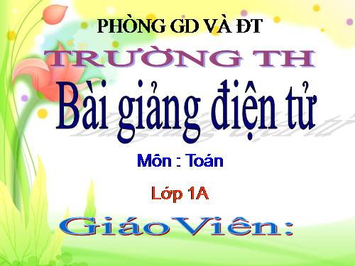 Phép cộng trong phạm vi 10