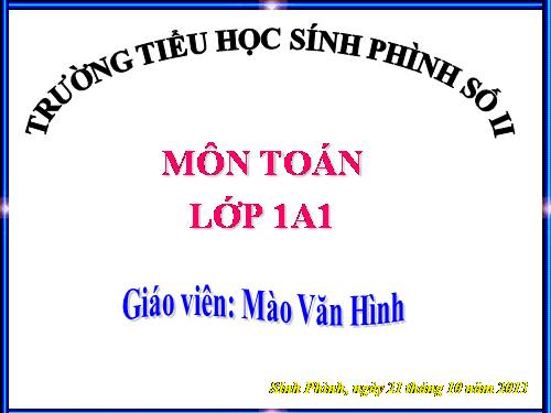 Phép trừ trong phạm vi 3