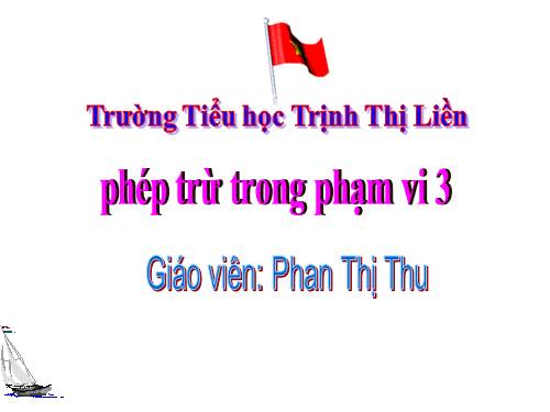 Phép cộng trong phạm vi 3