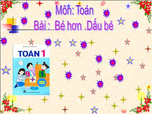 Lớn hơn. Dấu >