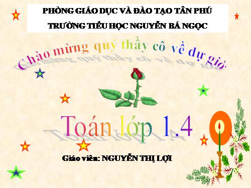 Phép cộng trong phạm vi 6