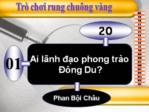 Rung chuông vàng khối 4