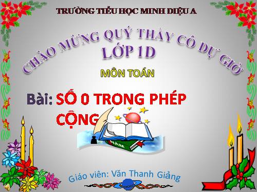 Số 0 trong phép cộng