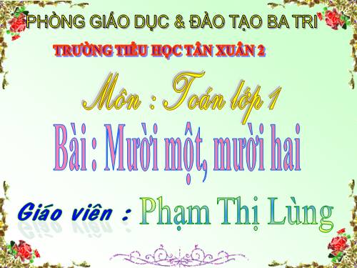 Mười một, mười hai