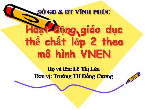 Tài liệu VNEN