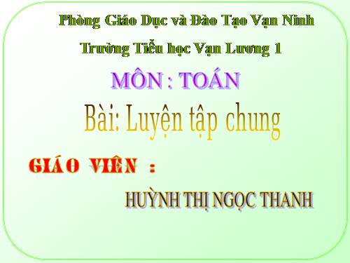 Luyện tập chung Trang 147