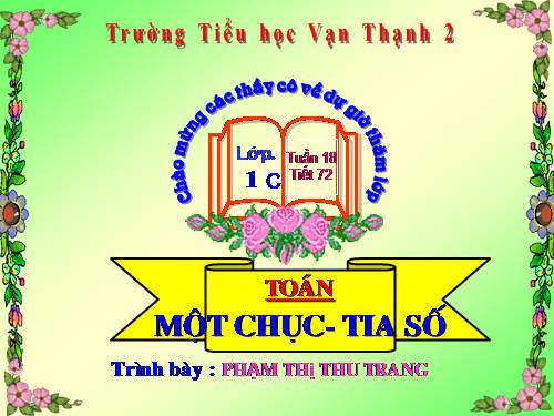 Một chục. Tia số