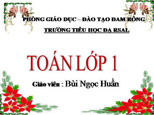 Ôn tập: Các số đến 10