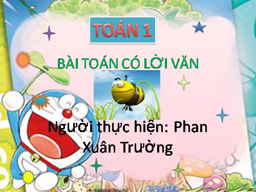 Bài toán có lời văn