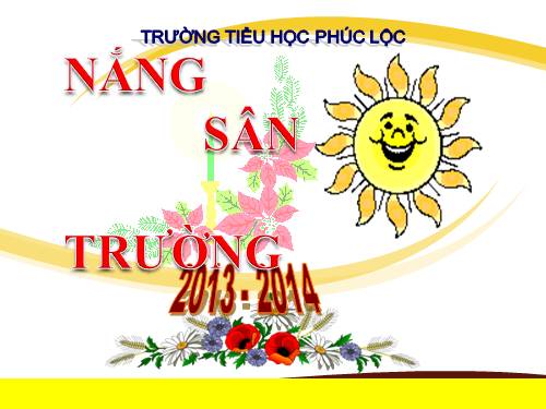 năng sân trường