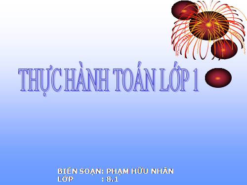 Toán lớp 1