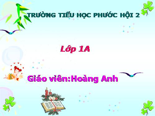 Phép cộng trong phạm vi 10