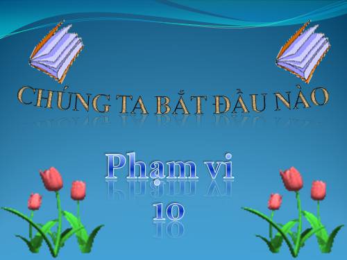 Phép cộng trong phạm vi 10
